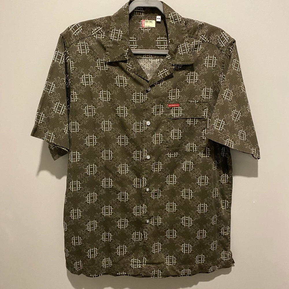 LEVI’S Red Label 100% Cotton Button Up Surf Shirt - Mens M